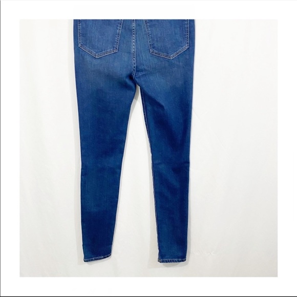 NEW 2021 Madewell 11” High Rise Skinny Leg Denim Jeans in Larkwood Wash - Picture 9 of 14